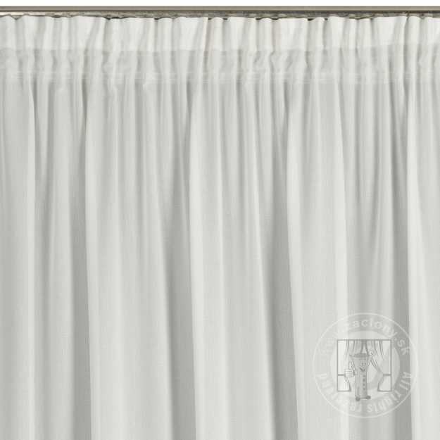 Záclona ROSSI na páske biela 135x270cm